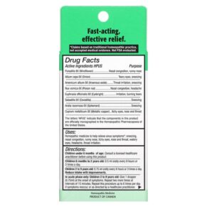 Thực phẩm bổ sung Homeolab USA Kids Relief Sinus Oral Liquid For Kids 0-9 Yrs Raspberry 0.85 fl oz (25 ml) 778159090660