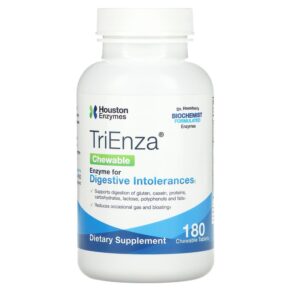 Thực phẩm chức năng Houston Enzymes TriEnza Chewable 180 Chewable Tablets 898631000304