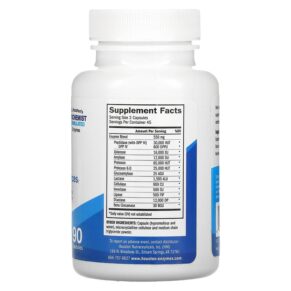 Houston Enzymes TriEnza Enzyme For Digestive Intolerances 90 Capsules 3 Thực phẩm bổ sung Houston Enzymes TriEnza Enzyme For Digestive Intolerances 90 Capsules 898631000243
