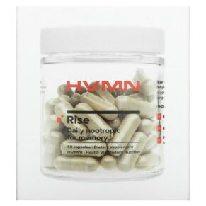 Thực phẩm chức năng HVMN Rise 60 Capsules 850632006266