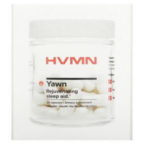 Thực phẩm chức năng HVMN Yawn Rejuvenating Sleep Aid 30 Capsules 850632006280