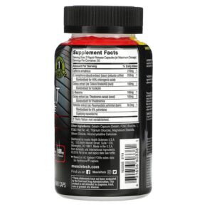 Thực phẩm bổ sung Hydroxycut Hardcore Elite 100 Rapid-Release Thermo Caps 631656603361