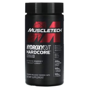 Thực phẩm chức năng Hydroxycut Hardcore Elite 110 Rapid-Release Thermo Capsules 631656202052