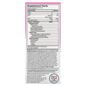 Thực phẩm bổ sung Hydroxycut Max! For Women 60 Liquid Capsules 631656602524