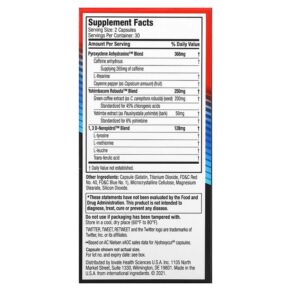 Thực phẩm bổ sung Hydroxycut Weight Loss Hardcore 60 Rapid Release Capsules 631656603200