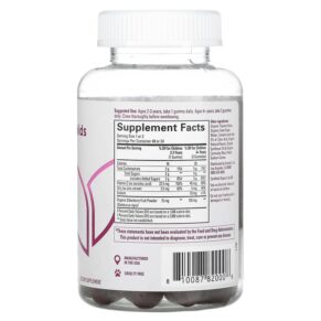 Thực phẩm bổ sung Hyland's Kids Naturals Organic Elderberry Plus Natural Berry Ages 2+ 48 Vegan Gummies 810087820008