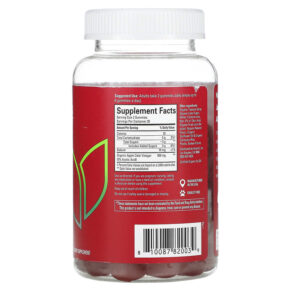 Thực phẩm bổ sung Hyland's Organic Apple Cider Vinegar Blast Gummies Natural Apple 60 Vegan Gummies 810087820039