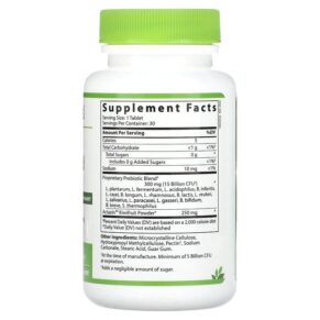 Thực phẩm bổ sung Hyperbiotics PRO-15 Advanced with Kiwifruit 15 Billion CFU 30 Time-Release Tablets 9506000058542