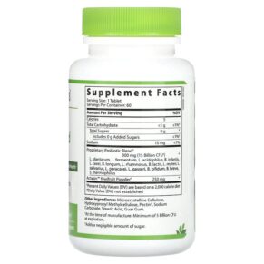 Thực phẩm bổ sung Hyperbiotics PRO-15 Advanced with Kiwifruit 15 Billion CFU 60 Time-Release Tablets 9506000058573