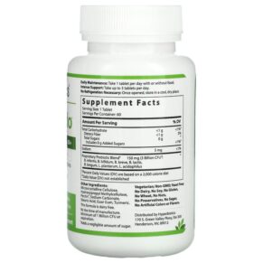 Thực phẩm bổ sung Hyperbiotics PRO-Bifido Probiotic Support for Ages 50+ 60 Time-Release Tablets 9506000113777