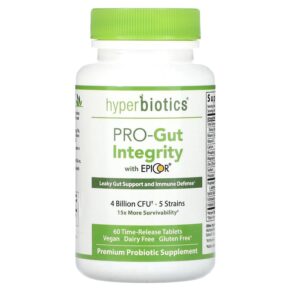 Thực phẩm chức năng Hyperbiotics Pro-Gut Integrity With Epicor 60 Time-Release Tablets 9506000058511