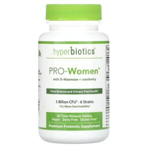 Thực phẩm chức năng Hyperbiotics PRO-Women 5 Billion CFU 60 Time-Release Tablets 9506000113739