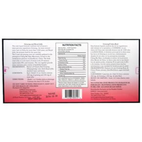 Thực phẩm bổ sung Imperial Elixir Ginseng & Royal Jelly 30 Bottles 0.34 fl oz (10 ml) Each 715783393156