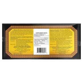 Thực phẩm bổ sung Imperial Elixir Siberian Eleuthero & Royal Jelly Extract Alcohol Free 4000 mg 30 Bottles 0.34 fl oz (10 ml) Each 715783393576