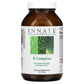 Thực phẩm chức năng Innate Response Formulas B Complex 180 Tablets 051494400128