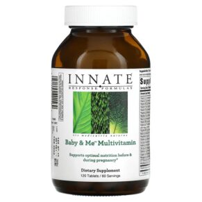 Thực phẩm chức năng Innate Response Formulas Baby & Me Multivitamin 120 Tablets 051494401569