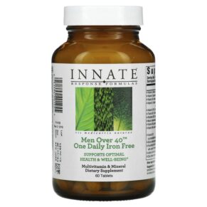 Thực phẩm chức năng Innate Response Formulas Men Over 40 One Daily Iron Free 60 Tablets 051494401255