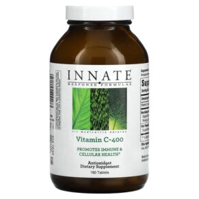 Thực phẩm chức năng Innate Response Formulas Vitamin C-400 180 Tablets 051494400173
