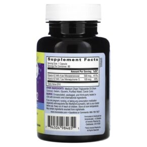 Thực phẩm bổ sung InnovixLabs Full Spectrum Vitamin K2 90 Capsules 794504984651