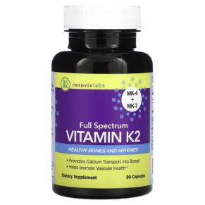 Thực phẩm chức năng InnovixLabs Full Spectrum Vitamin K2 90 Capsules 794504984651