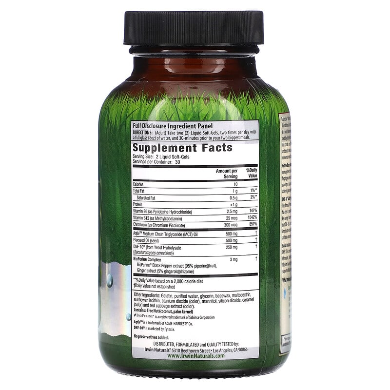 Irwin Naturals Gut-To-Brain Hunger Control 60 Liquid Soft-Gels 2 Thực phẩm bổ sung Irwin Naturals Gut-To-Brain Hunger Control 60 Liquid Soft-Gels 840081406038