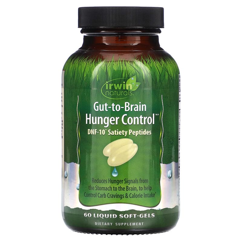 Irwin Naturals Gut-To-Brain Hunger Control 60 Liquid Soft-Gels 8 Thực phẩm chức năng Irwin Naturals Gut-To-Brain Hunger Control 60 Liquid Soft-Gels 840081406038
