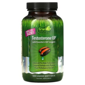 Thực phẩm chức năng Irwin Naturals Testosterone UP 120 Liquid Soft-Gels 710363585280