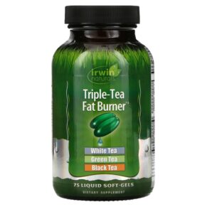 Thực phẩm chức năng Irwin Naturals Triple-Tea Fat Burner 75 Liquid Softgels 710363568894