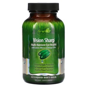 Thực phẩm chức năng Irwin Naturals Vision Sharp Multi-Nutrient Eye Health 42 Liquid Soft-Gels 710363568320