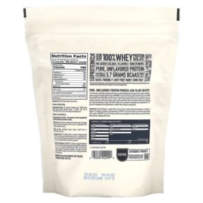 Thực phẩm bổ sung Isopure Isopure Protein Powder Zero Carb Protein Unflavored 1 lb (454 g) 089094022990