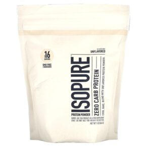 Thực phẩm chức năng Isopure Isopure Protein Powder Zero Carb Protein Unflavored 1 lb (454 g) 089094022990
