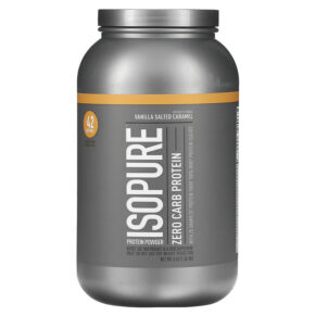 Thực phẩm chức năng Isopure Zero Carb Protein Powder Vanilla Salted Caramel 3 lb (1.36 kg) 089094024833