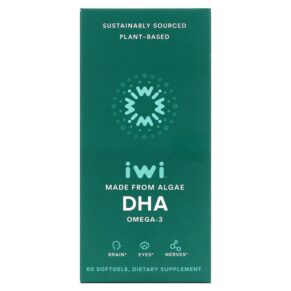 Thực phẩm chức năng iWi Omega-3 DHA 60 Softgels 818353022064