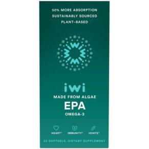 Thực phẩm chức năng iWi Omega-3 EPA 30 Softgels 818353022057
