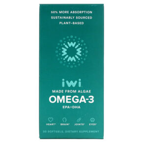 Thực phẩm chức năng iWi Omega-3 EPA + DHA 30 Softgels 818353022002