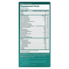Thực phẩm bổ sung iWi Prenatal Omega-3 + Complete Multivitamin 60 Softgels 818353020398