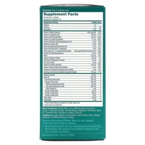 Thực phẩm bổ sung iWi Women's Complete Multivitamin + Omega-3 60 Softgels 818353020435