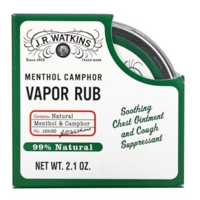 Thực phẩm bổ sung J R Watkins Menthol Camphor Vapor Rub 2.1 oz 818570008919