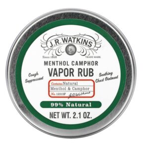 Thực phẩm chức năng J R Watkins Menthol Camphor Vapor Rub 2.1 oz 818570008919