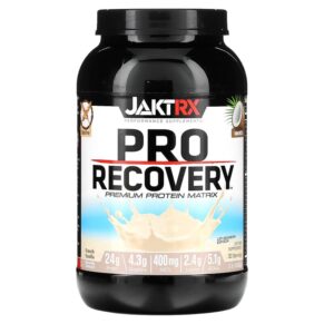 Thực phẩm chức năng Jakt-RX Pro Recovery Premium Protein Matrix French Vanilla 2 lb (908 g) 629046954025