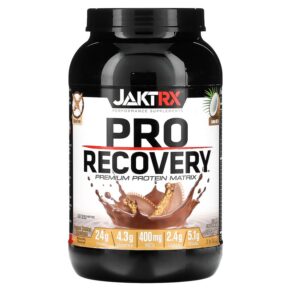 Thực phẩm chức năng Jakt-RX Pro Recovery Premium Protein Matrix Peanut Butter Chocolate 2 lb (908 g) 629046954049
