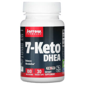 Thực phẩm chức năng Jarrow Formulas 7-Keto DHEA 100 mg 30 Veggie Caps 790011150619