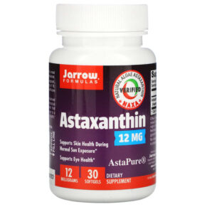 Thực phẩm chức năng Jarrow Formulas Astaxanthin 12 mg 30 Softgels 790011200413