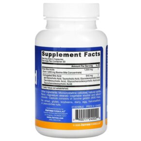 Thực phẩm bổ sung Jarrow Formulas Bile Acid Factors 120 Capsules 790011240020