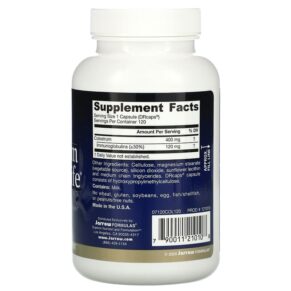 Thực phẩm bổ sung Jarrow Formulas Colostrum Prime Life 400 mg 120 Veggie Caps 790011210108