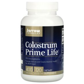 Thực phẩm chức năng Jarrow Formulas Colostrum Prime Life 400 mg 120 Veggie Caps 790011210108