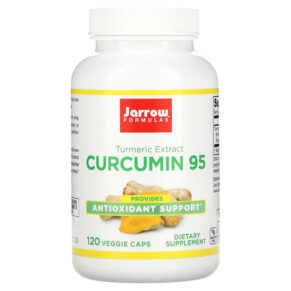 Thực phẩm chức năng Jarrow Formulas Curcumin 95 Turmeric Extract 500 mg 120 Veggie Caps 790011140764