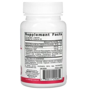 Thực phẩm bổ sung Jarrow Formulas DIM + CDG Enhanced Detoxification Formula 30 Veggie Caps 790011290650