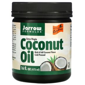 Thực phẩm chức năng Jarrow Formulas Extra Virgin Coconut Oil 16 fl oz (473 g) 790011160335