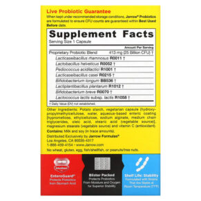 Thực phẩm bổ sung Jarrow Formulas Jarro-Dophilus EPS 25 Billion CFU 30 Veggie Caps 790011030409